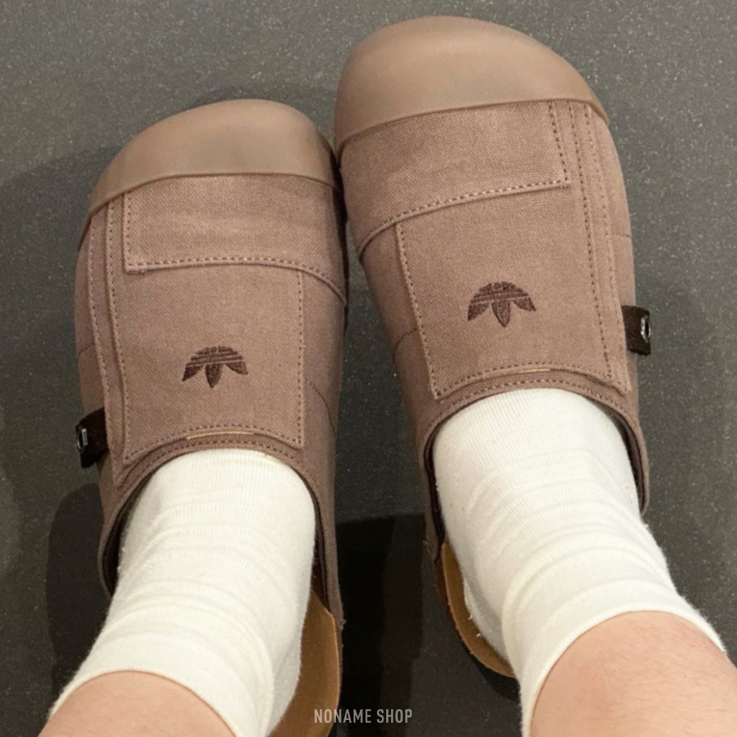ADIDAS ORIGINALS ADIMULE 防磨 勃肯 懶人鞋 拖鞋 大地色 可可棕色 (男/女款)