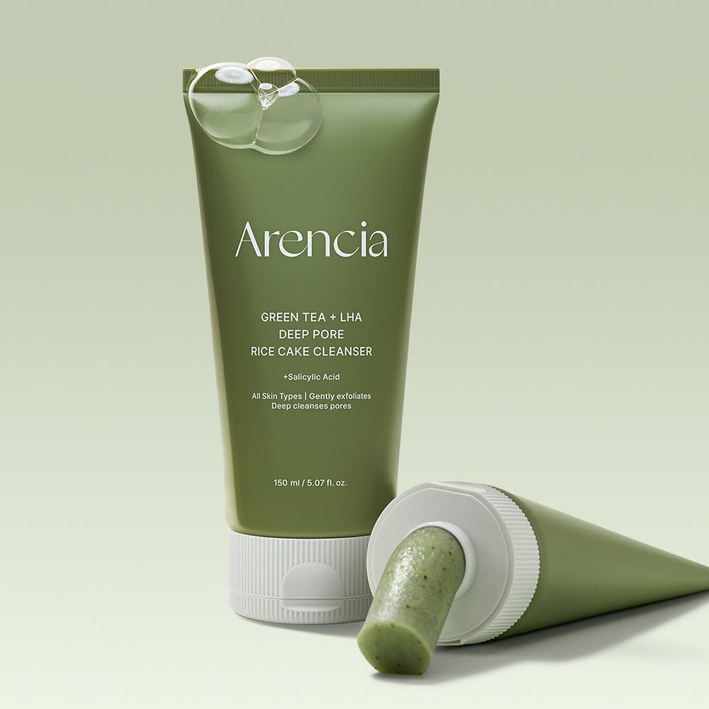 現 貨丨新版支裝 Arencia 綠茶乳酸深層潔淨毛孔洗面乳 150ml