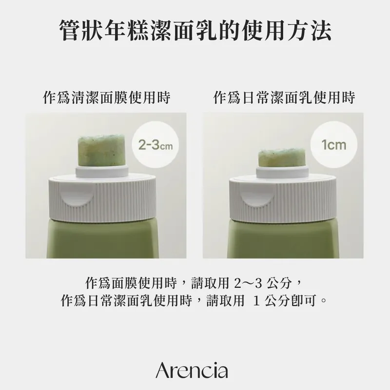 現 貨丨新版支裝 Arencia 綠茶乳酸深層潔淨毛孔洗面乳 150ml