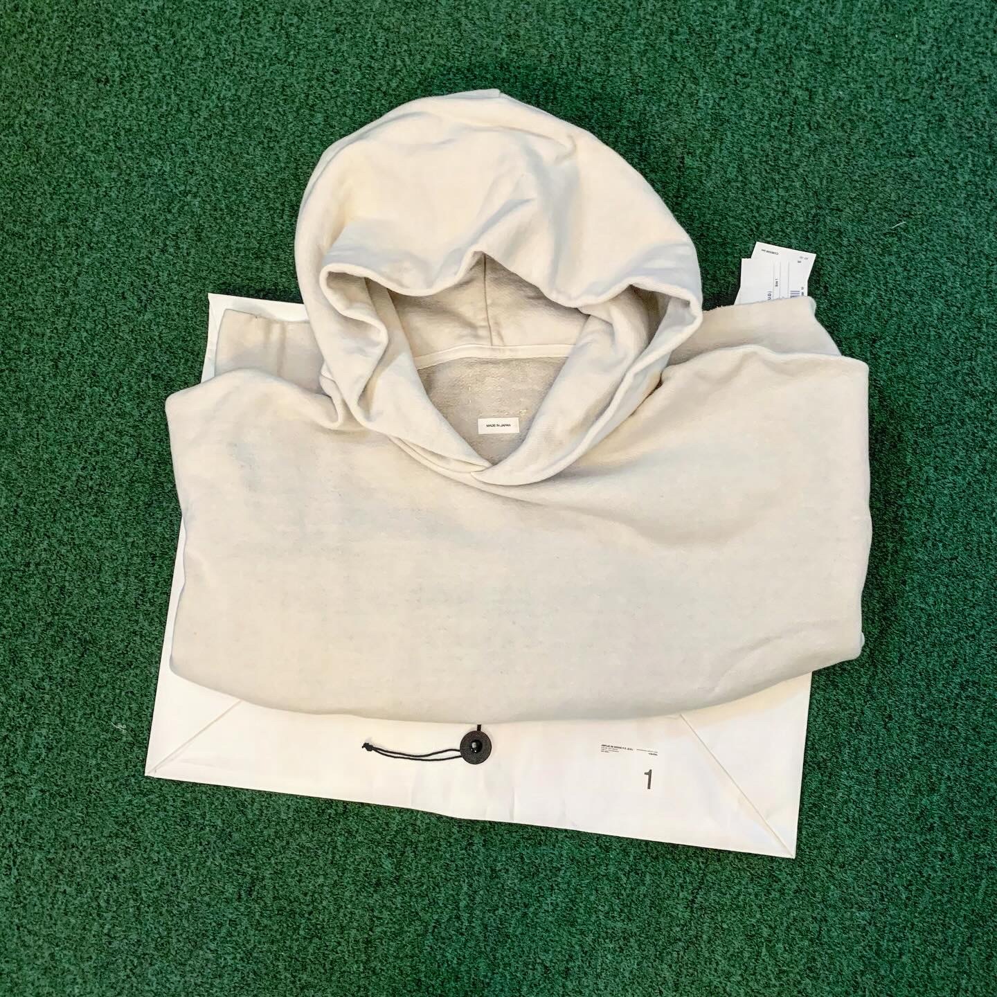 最後價格 LAST PRICE: VISVIM AMPLUS SB HOODIE P.O (U.D.) - OFF-WHITE OVERSIZED SIZE 1 IN STOCK NOW (現貨發售中)