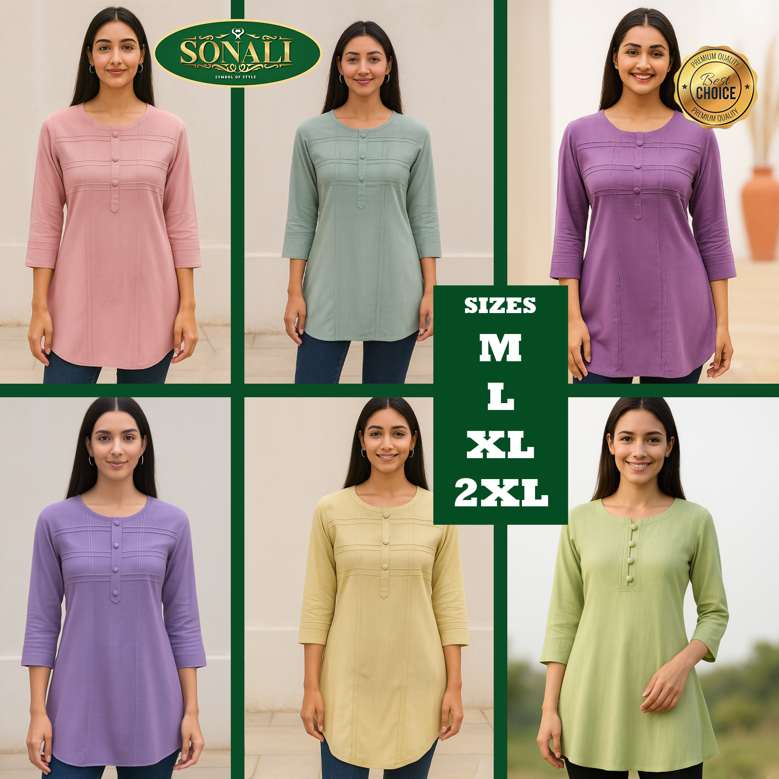 Pick Your Hue – One Trendy Stretchable Top / Short Tops - LJE135