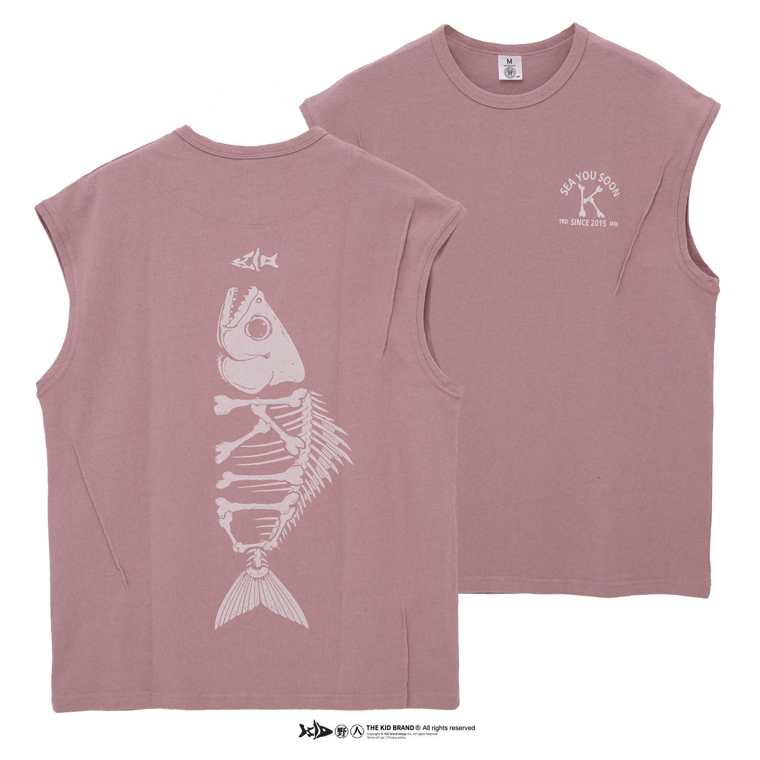 KID ® 魚骨寬版背心