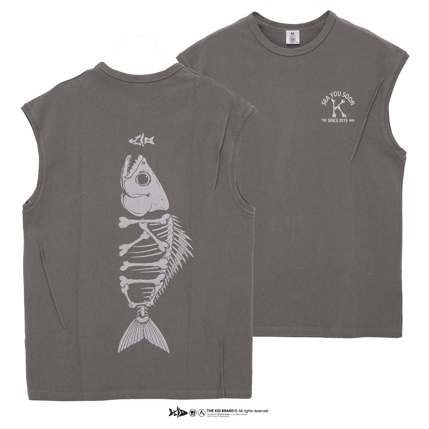 KID ® 魚骨寬版背心