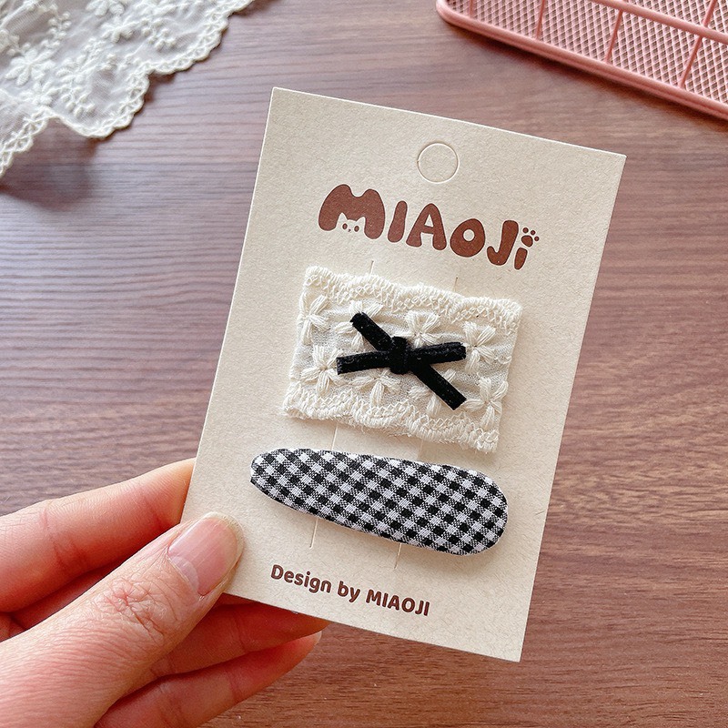 韓系小香風髮夾組