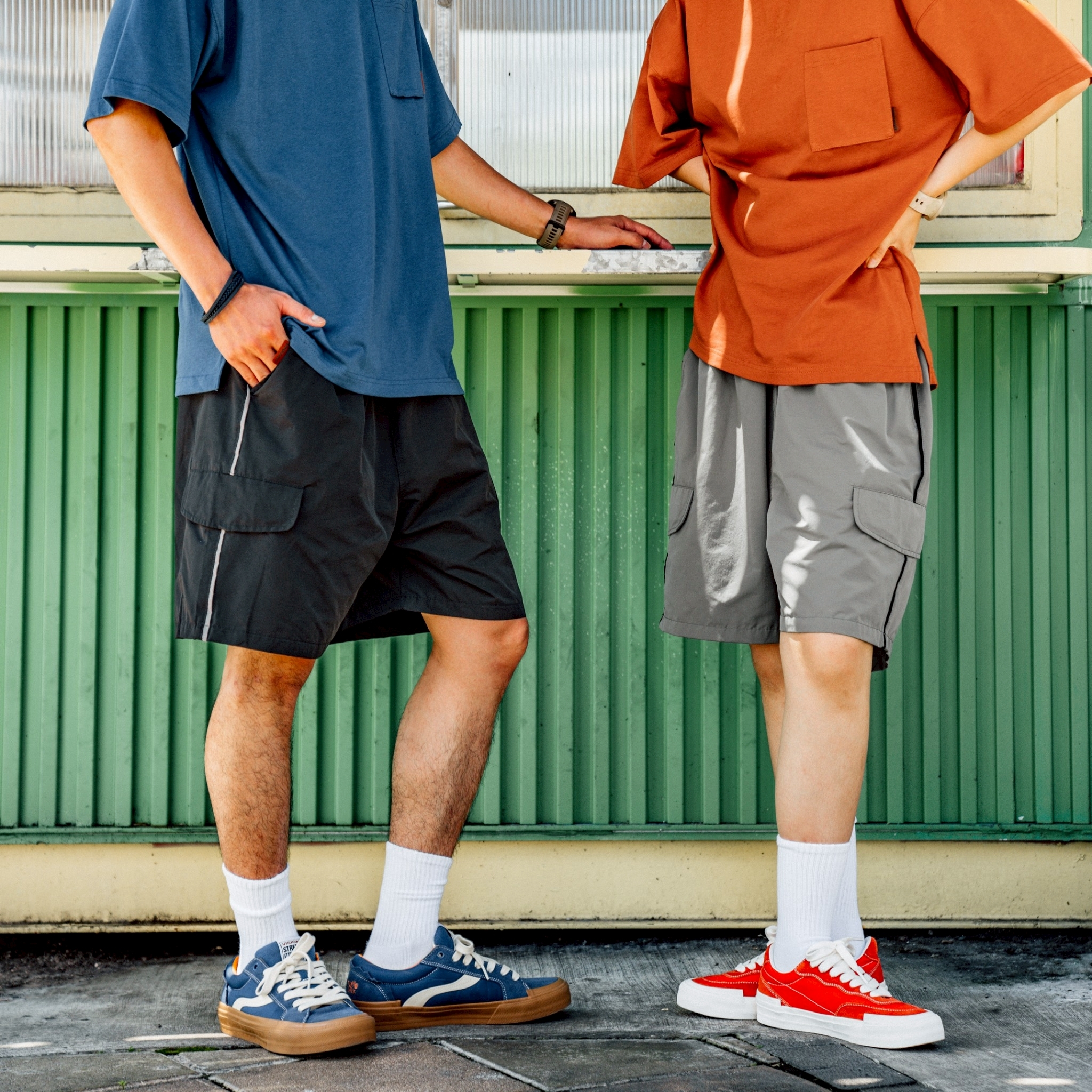 SBG 出芽撞色口袋短褲【SB3238】