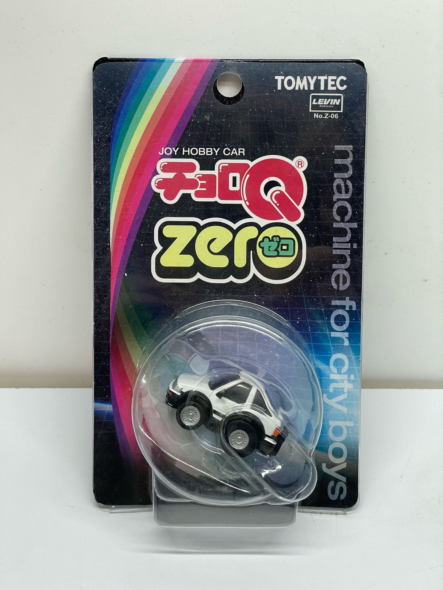CHORO Q Z-06F TOYOTA COROLLA LEVIN GT APEX WHITE/BLACK (OPENED)