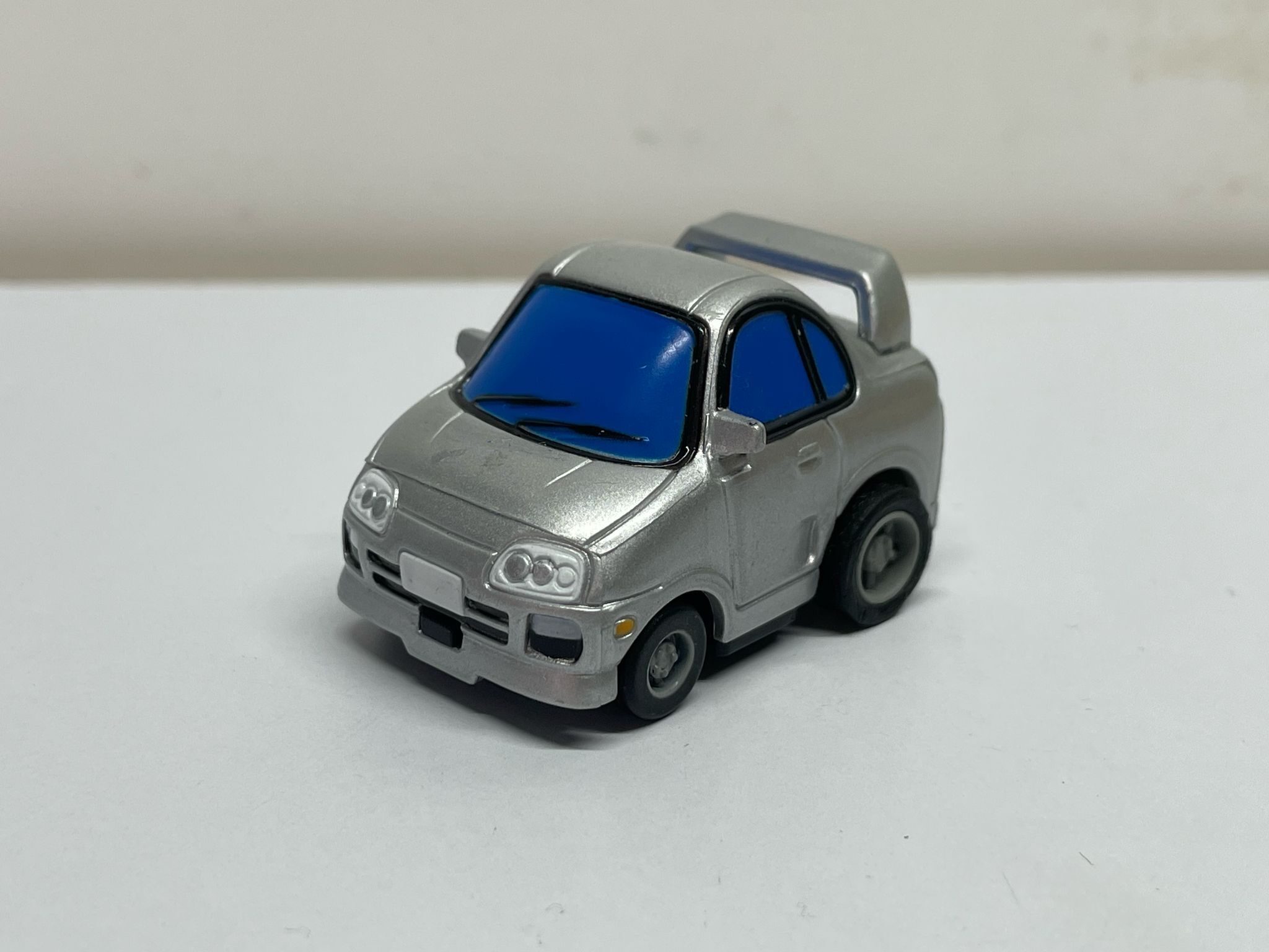 Q SCALE TOYOTA SUPRA SILVER (NOT CHORO Q)