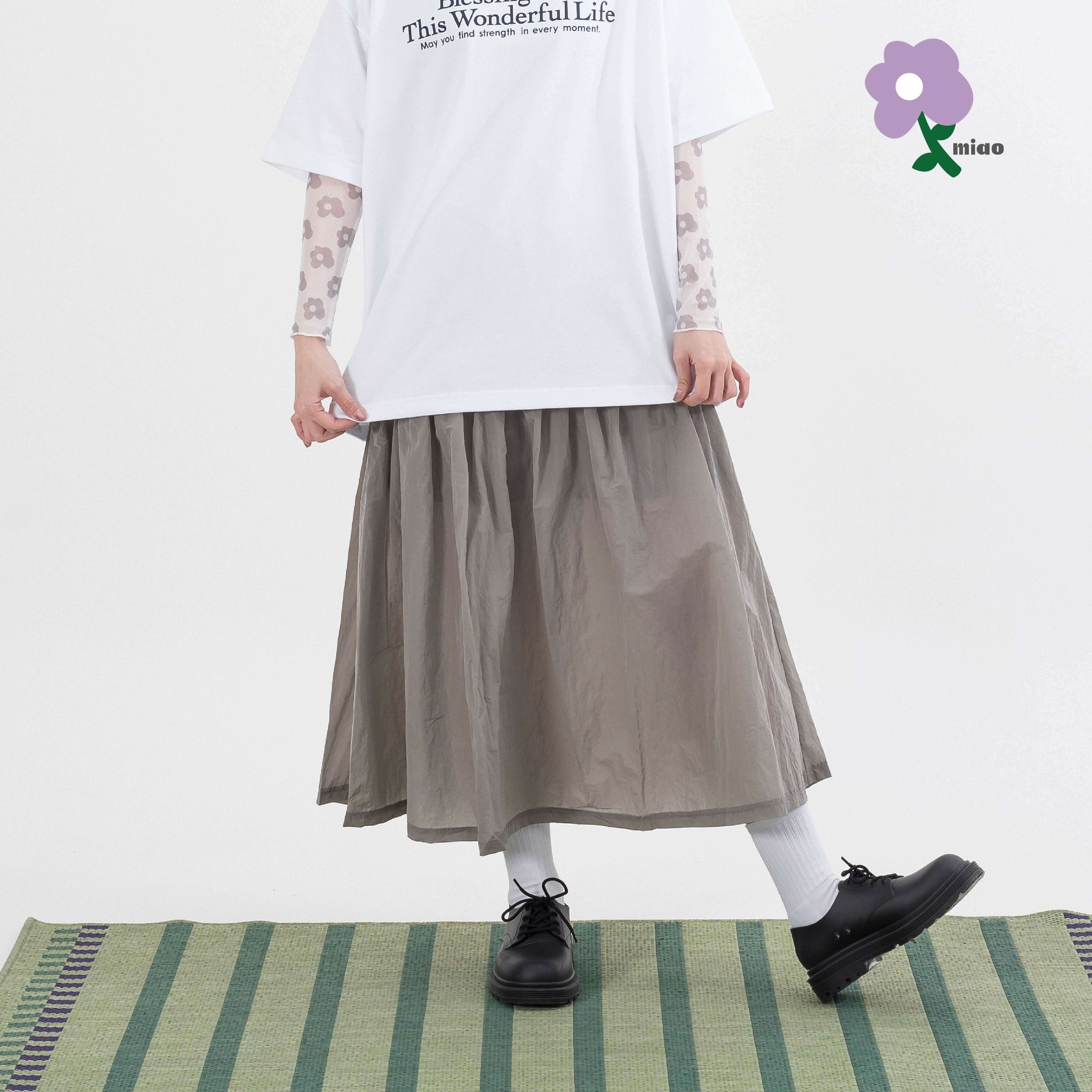 AGILITY MIAO High Waist Tiered Skirt 女裝 高腰 分層長裙 [M-SK3]