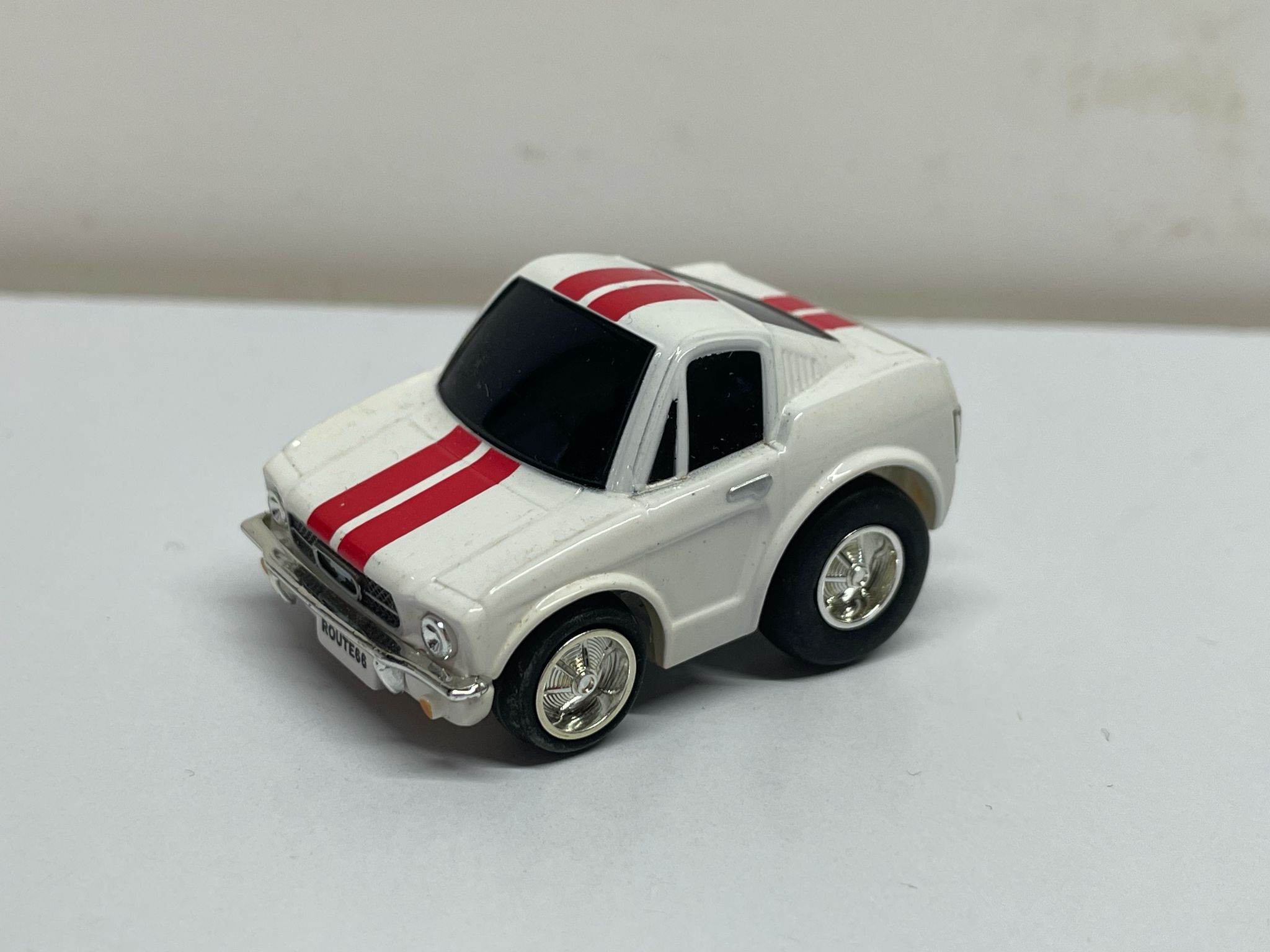 CHORO Q FORD MUSTANG WHITE