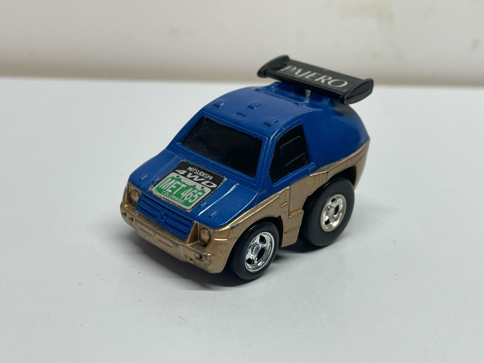 CHORO Q MITSUBISHI PAJERO BLUE