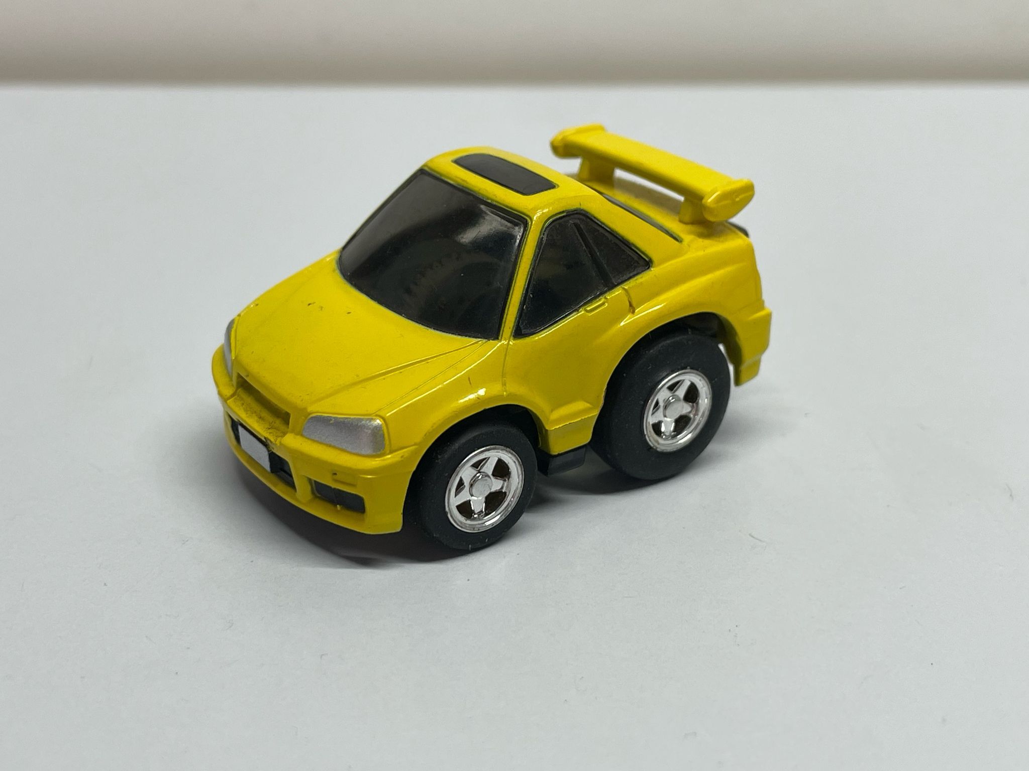 CHORO Q NISSAN SKYLINE GT-R R34 YELLOW