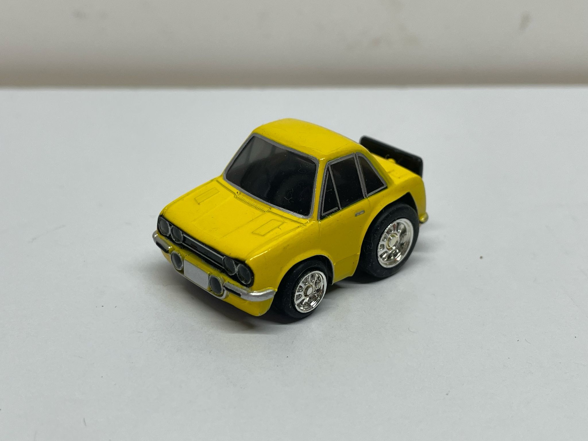 CHORO Q CHIBIKKO ISUZU BELLETT 1600 GT-R YELLOW
