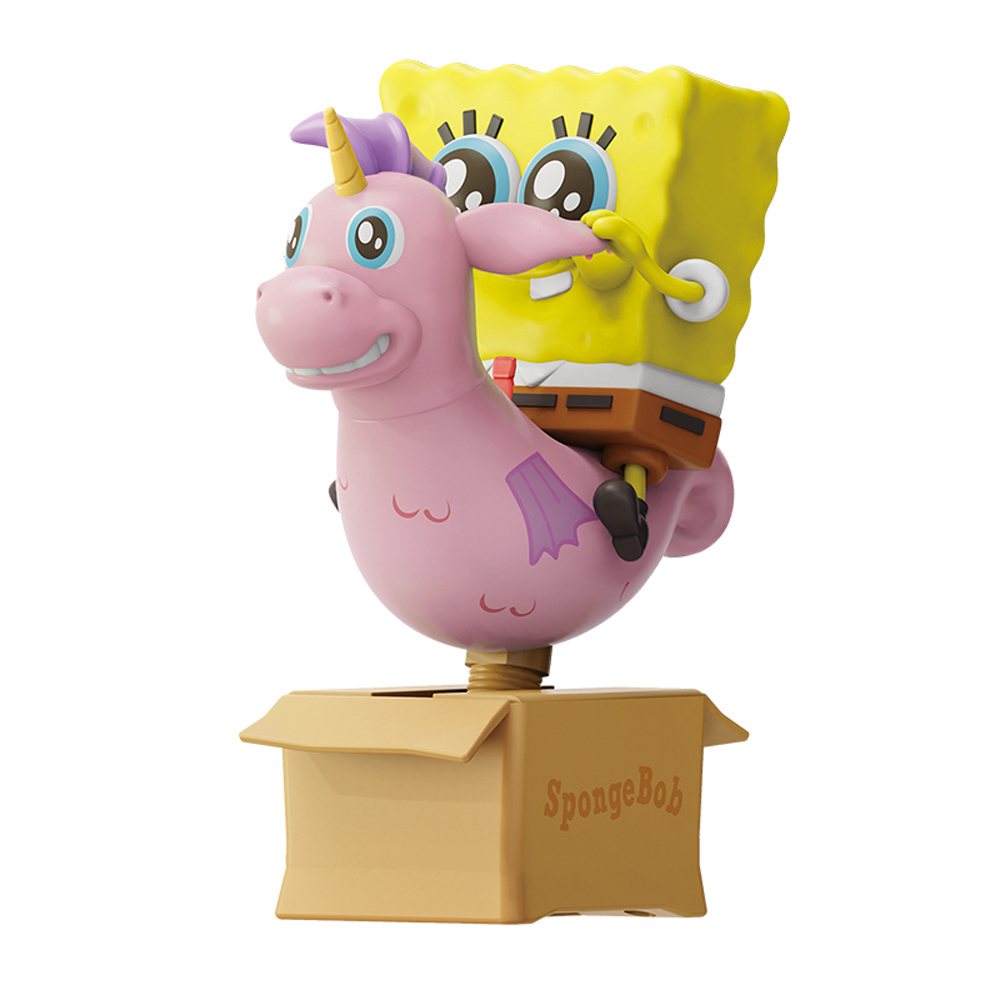 海綿寶寶-搖搖馬可動公仔 隨機一盒