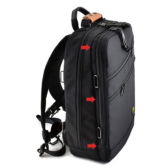 VanNuys E377 Double Layer Business Backpack