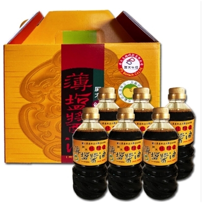 屏東院｜【屏科大】純釀造 薄鹽醬油-560ml(3瓶)