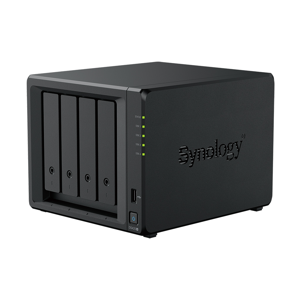 Synology 群暉 DS425+ 4Bay NAS 網路儲存伺服器
