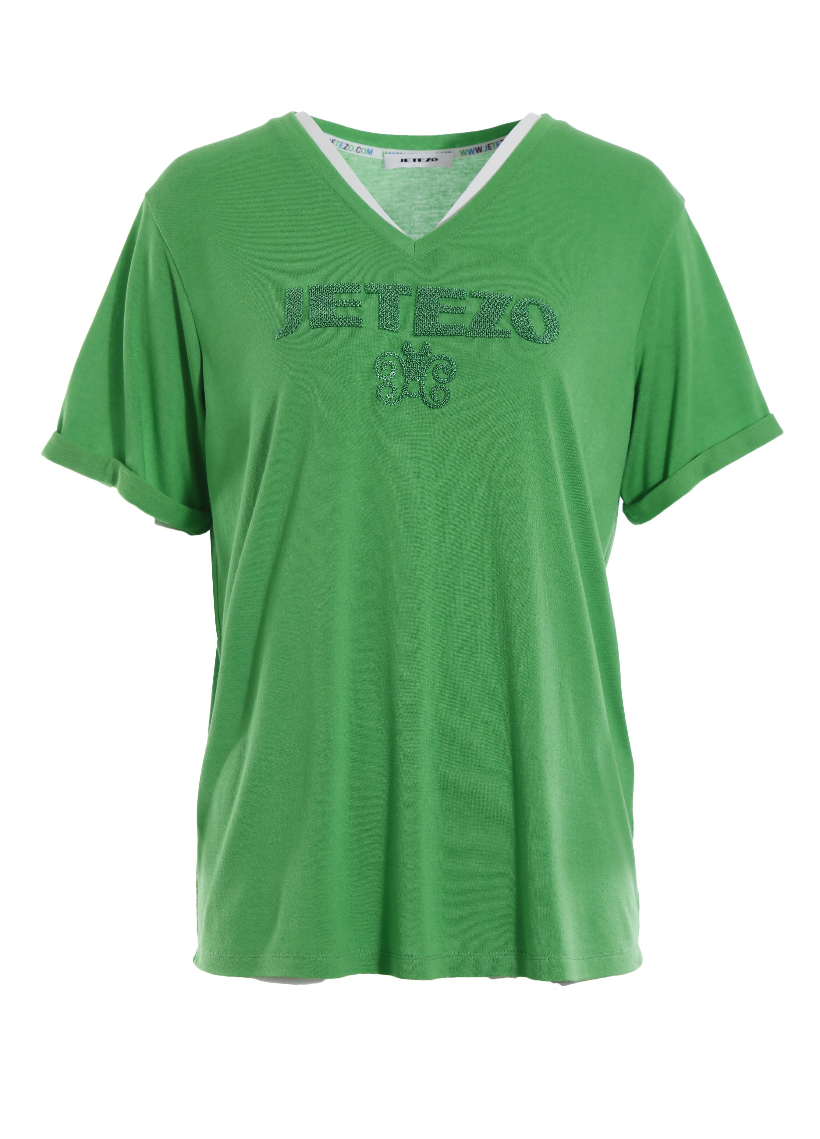 BD10053A1 新藝術花園奇幻植物中空繡logo T