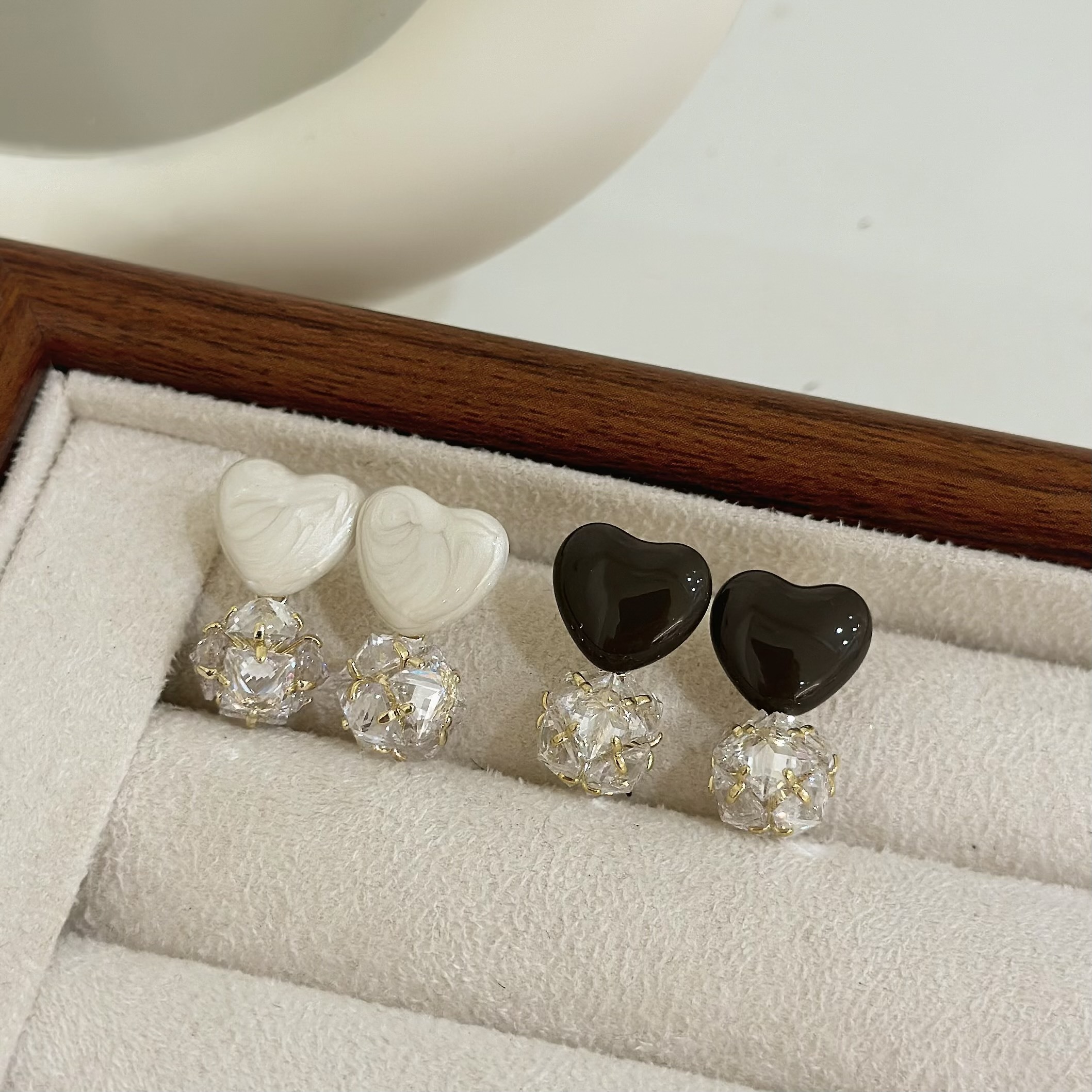 B485烤漆愛心鑽球垂吊