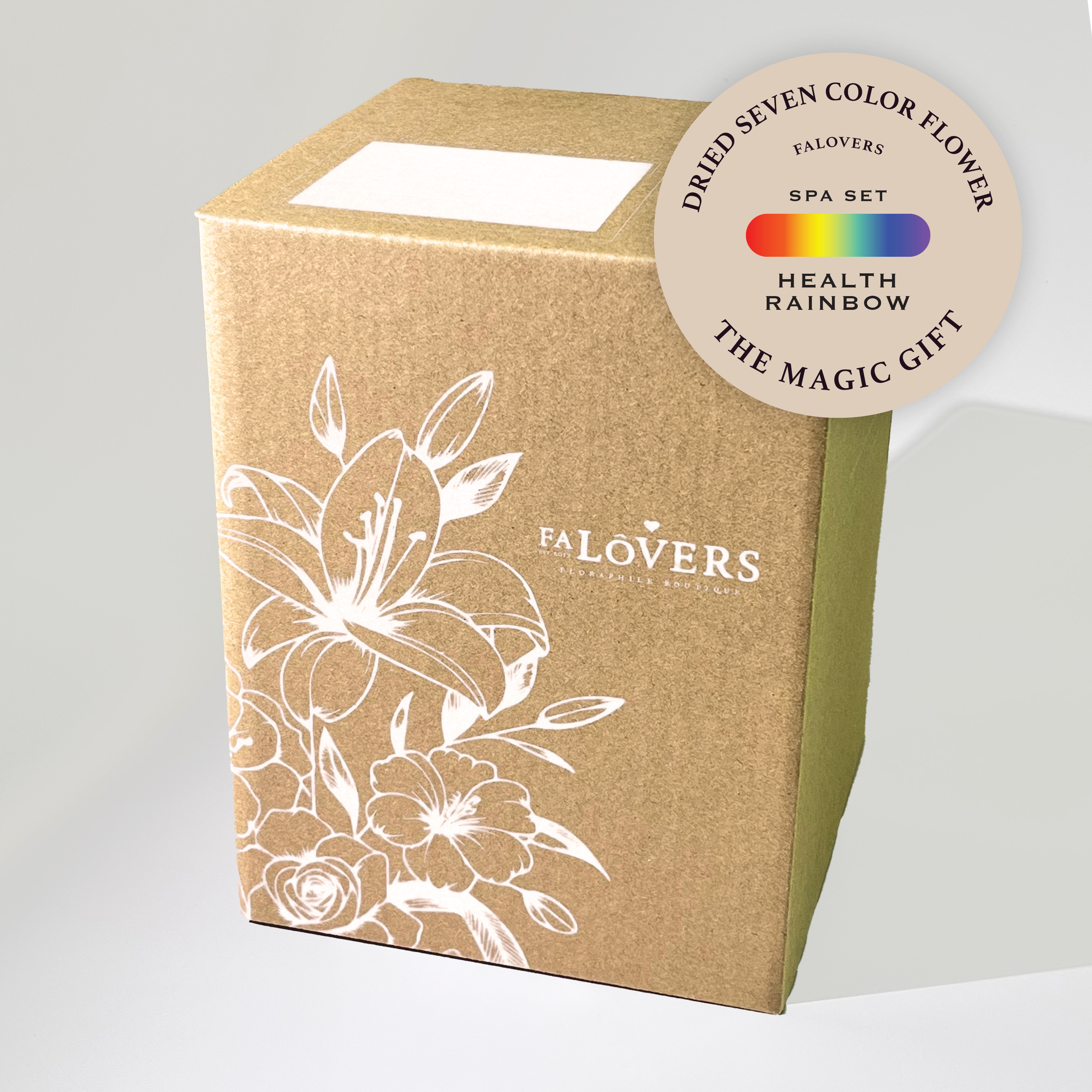 七色 •乾花• 沐浴裝1盒7包【健康活力能量】