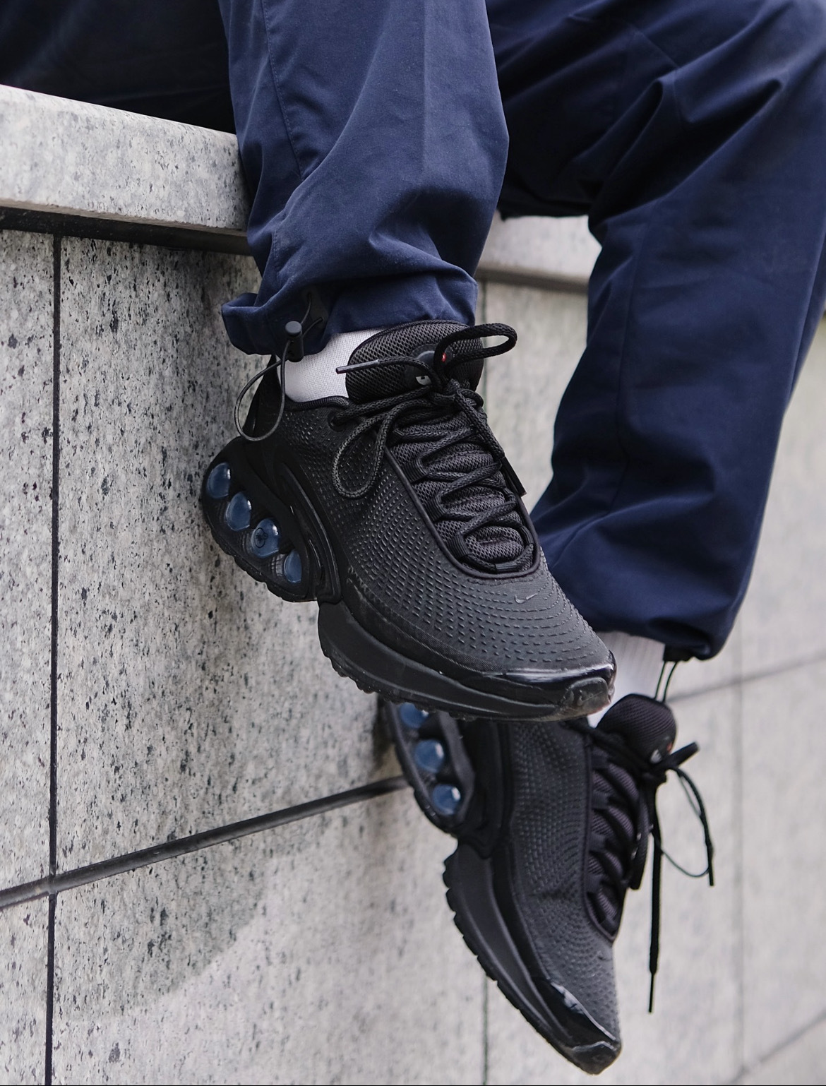 男鞋 NIKE AIR MAX DN 'Metallic Dark Grey' 黑 復古 氣墊 低筒 運動 休閒鞋【DV3337-006】