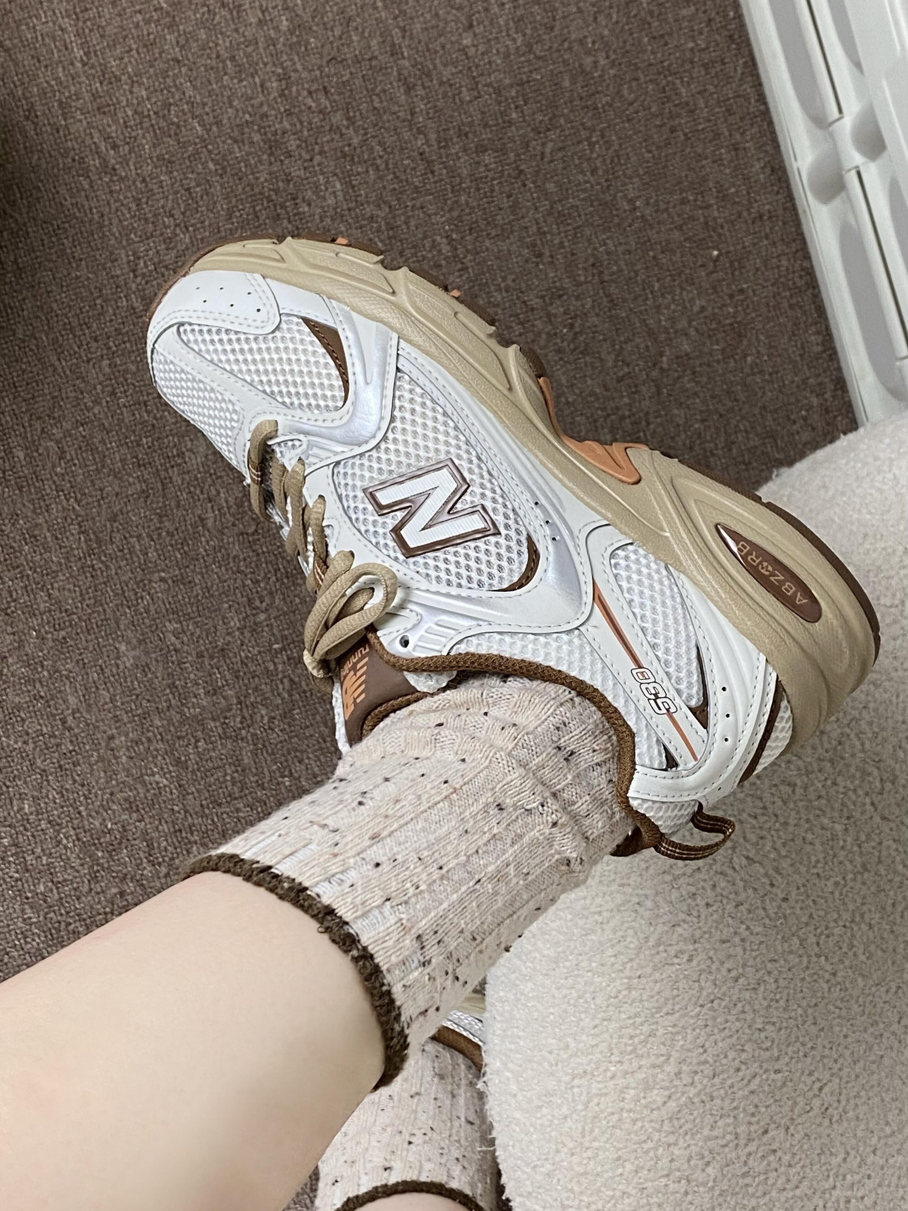 niko and … X New Balance NB 530 復古棕 奶油棕 聯名 老爹鞋 慢跑鞋 MR530NI/預購