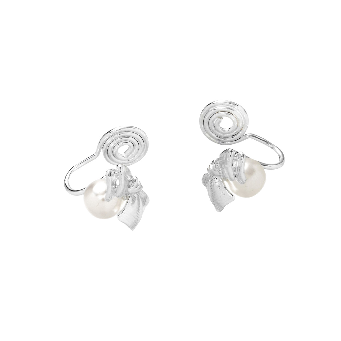 平價飾品,珍珠,夾式耳環