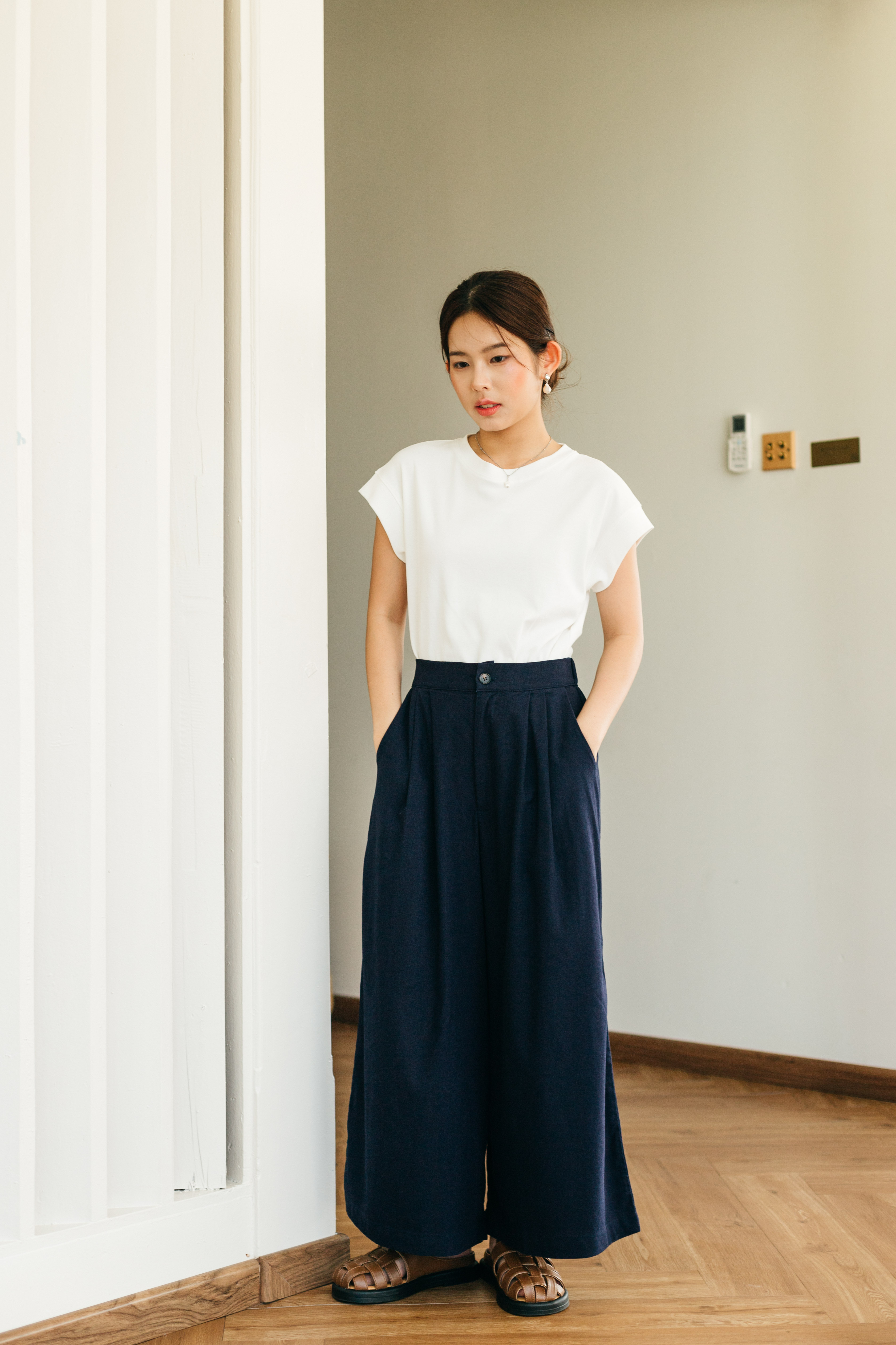 Tamie Dropshouder Tee White -2387TWHI