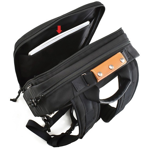 VanNuys E377 Double Layer Business Backpack