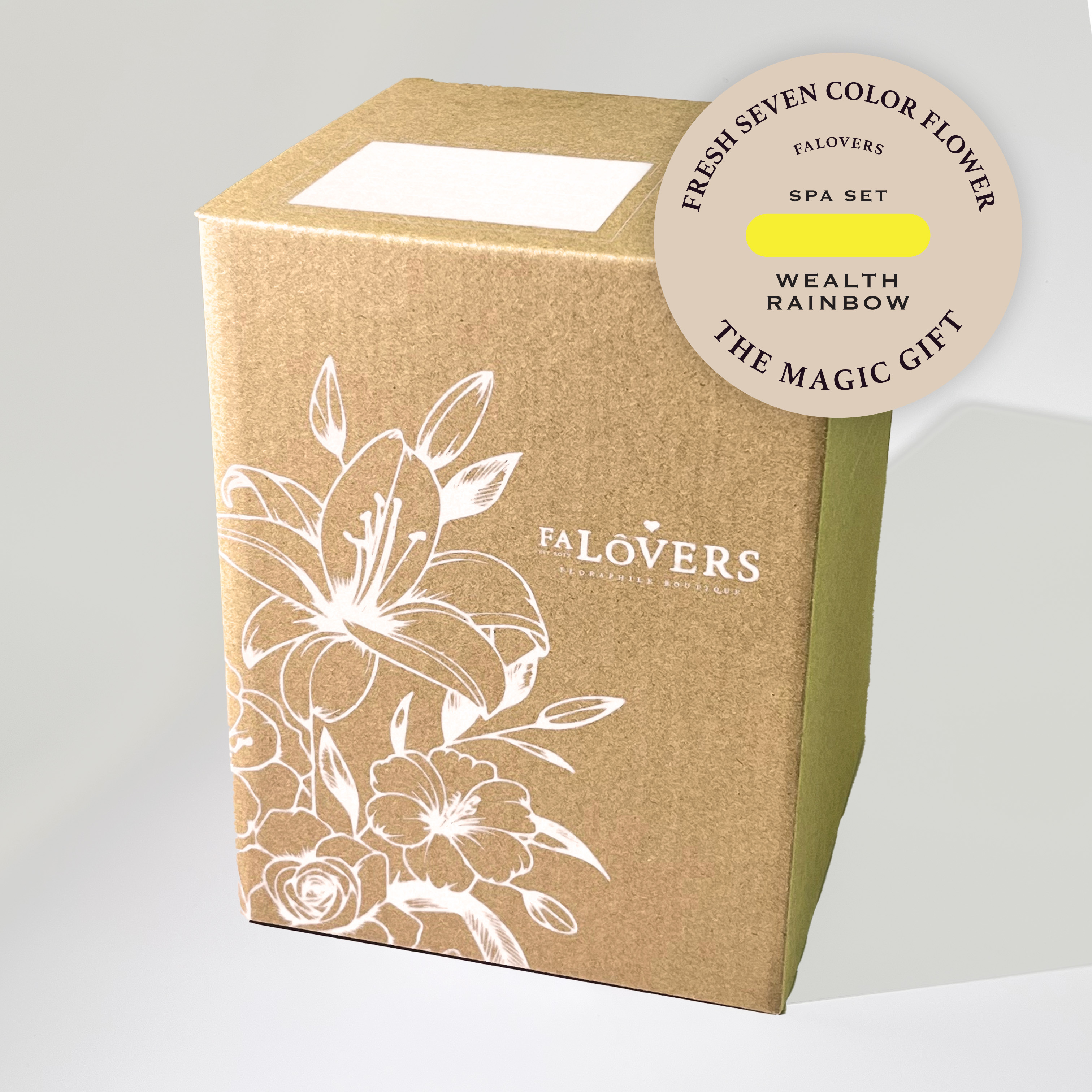 七色 •乾花• 沐浴裝1盒7包【財富能量】