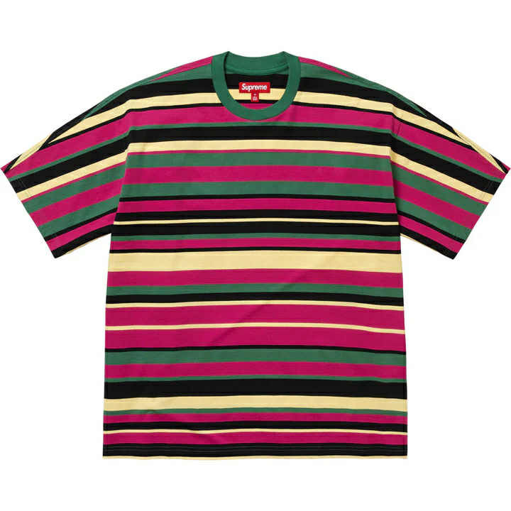 Supreme Intarsia S/S Top Tee (2Colors)