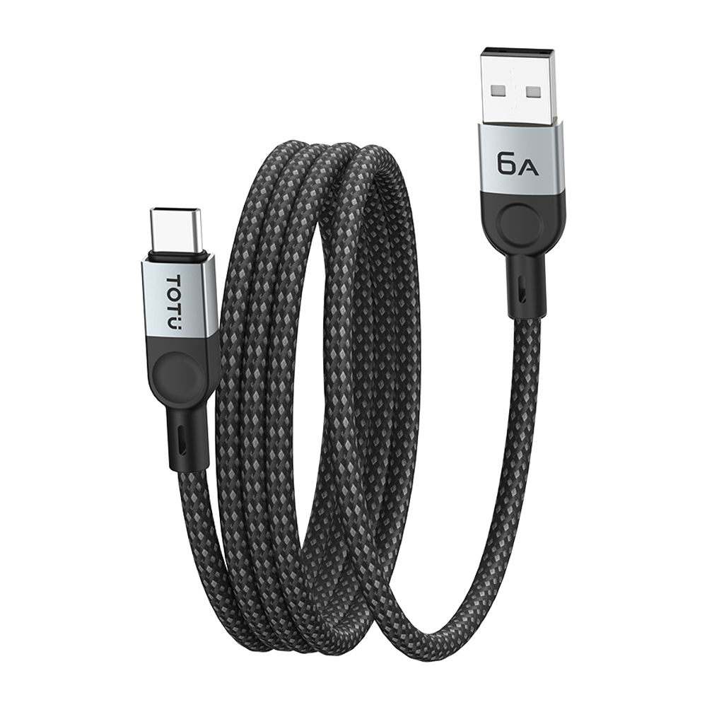 TOTU 拓途 磁吸收納 Type-C充電線傳輸線編織快充線 QC4.0 Qmag系列 1M