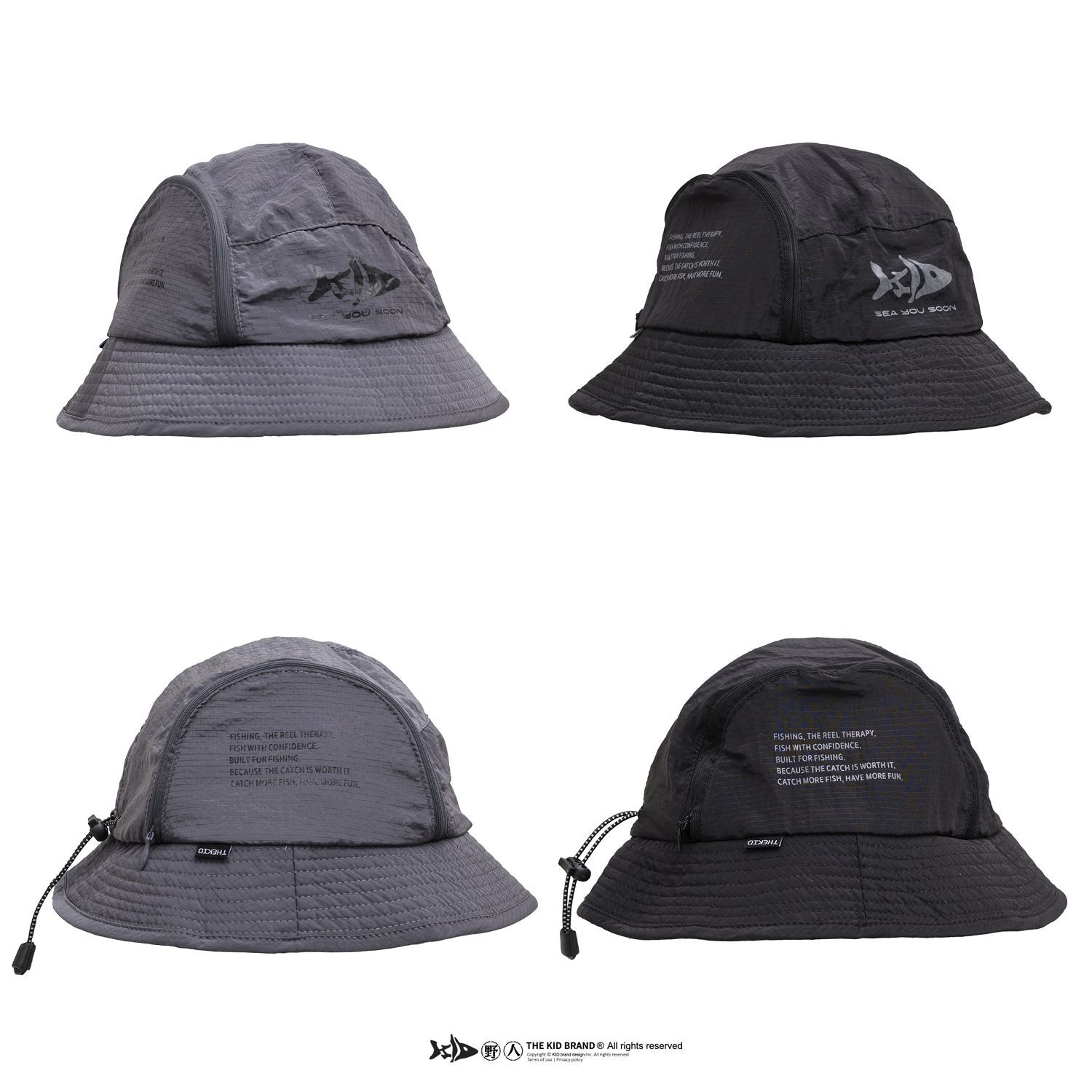 KID ® 魚骨漁夫帽