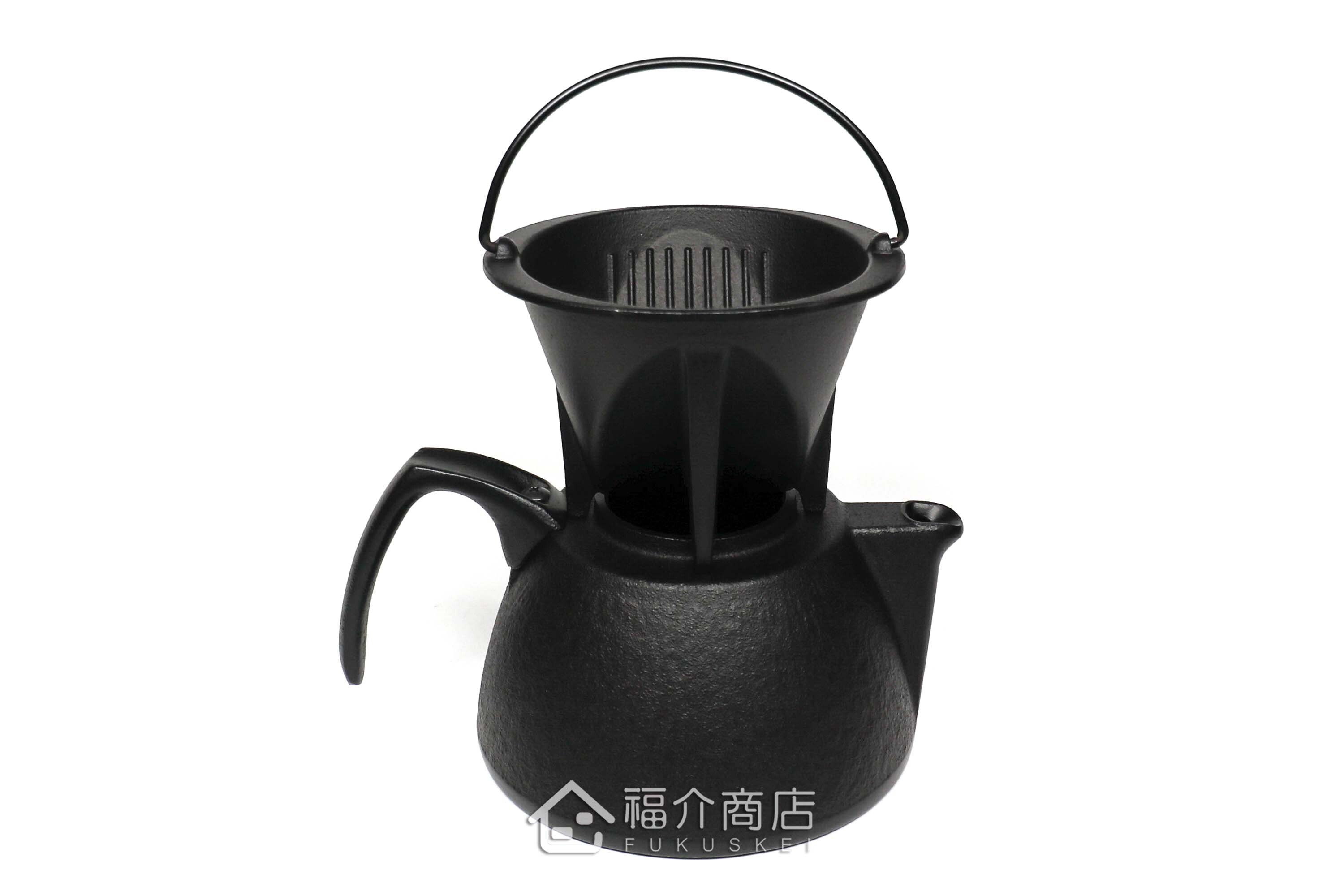 煮咖啡製作手沖咖啡用的鑄鐵壺