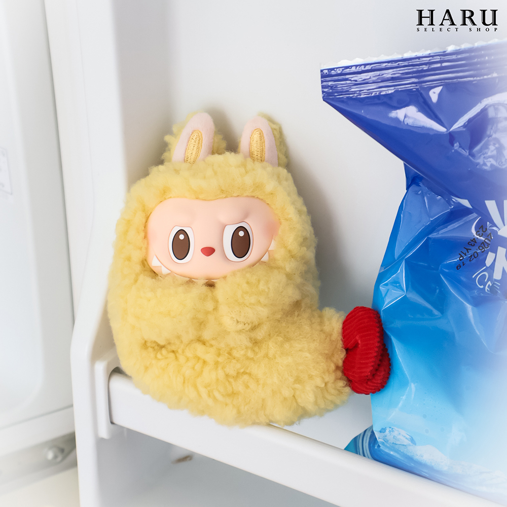 POP MART 泡泡瑪特 POPMART THE MONSTERS LABUBU 拉布布 搞怪便利店-炸蝦耳機包 掛件