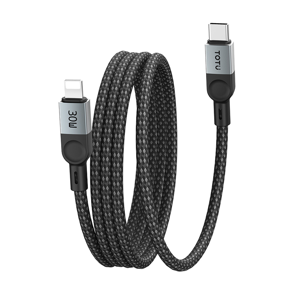 TOTU 拓途 磁吸收納 PD/Lightning/Type-C/iPhone充電線傳輸線快充線 Qmag系列 1M