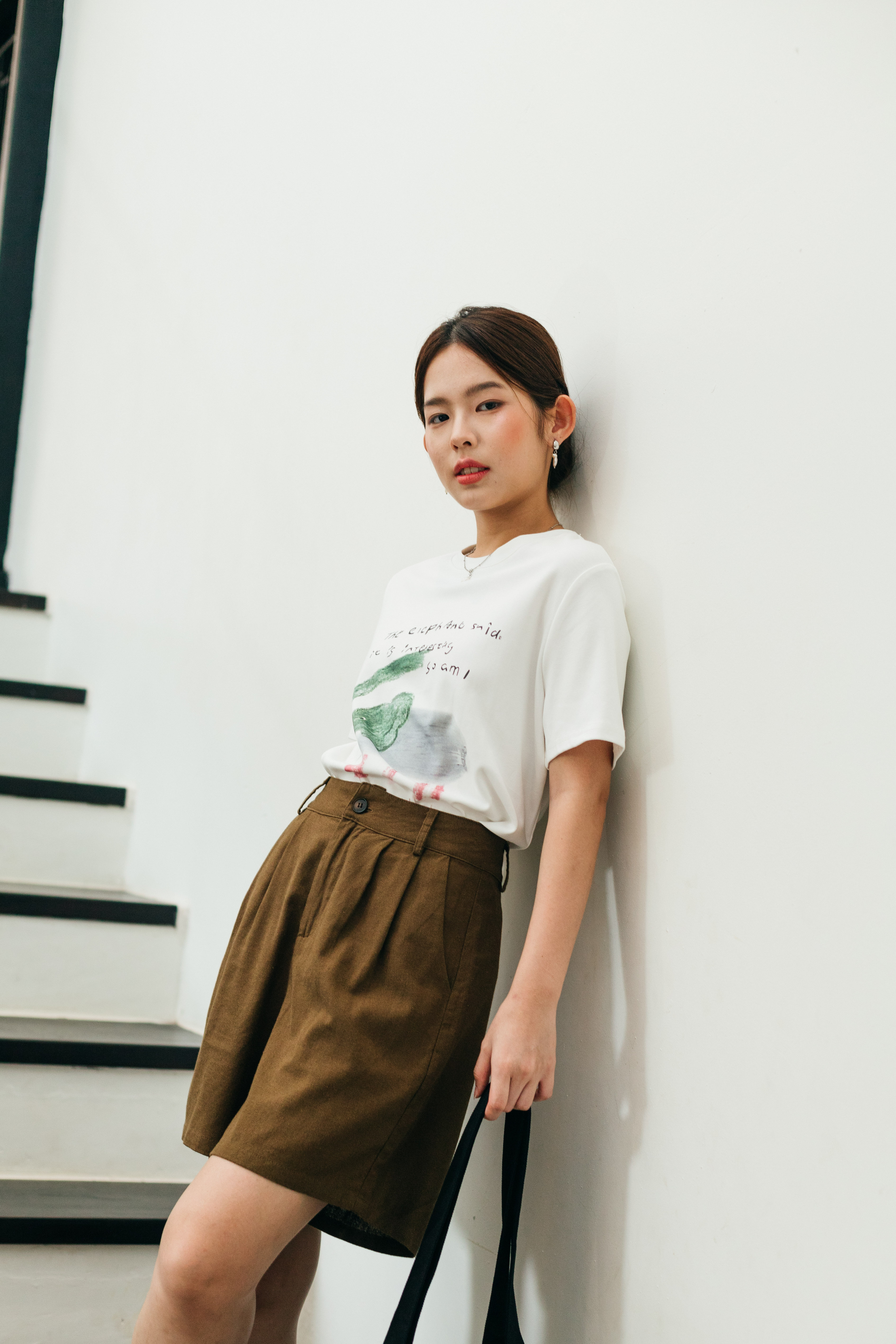 Marielle Relaxed Bermuda Green-2379PSGRN