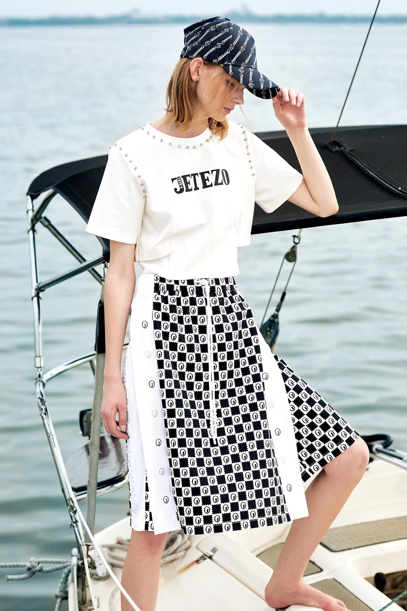 BC1EE128B1 濱海風情褲裙