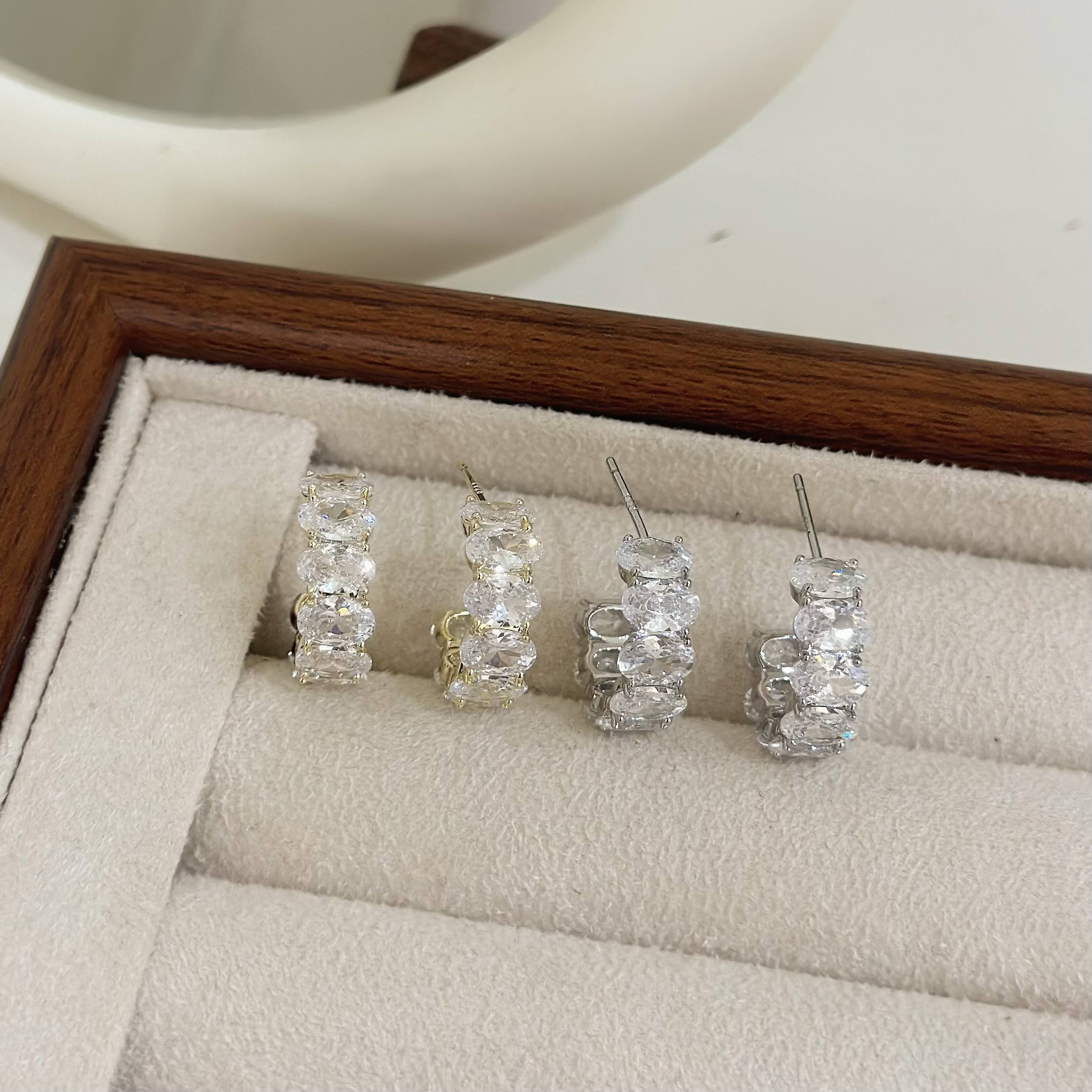 B523橢圓鋯石C字圈