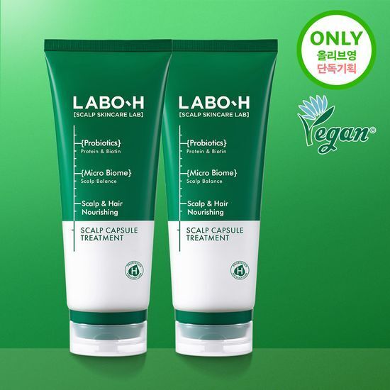 《Olive young連線》LABO-H Scalp Strengthening Scalp Scaler for Hair Loss Relief 200ml 1+1