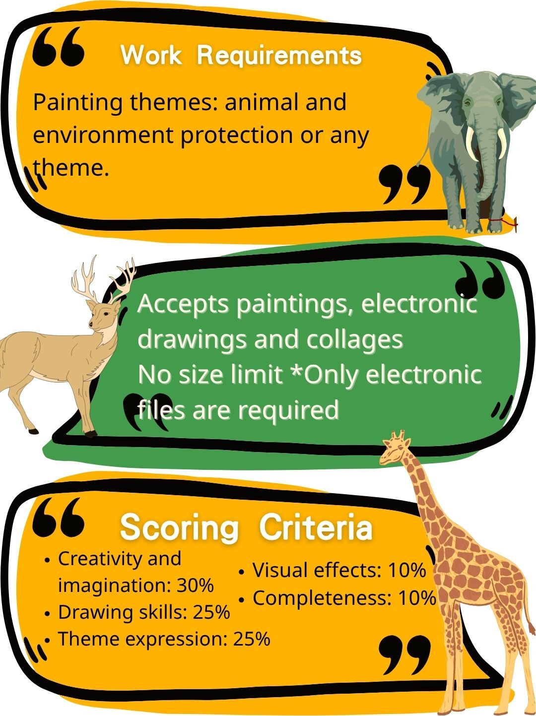 Jointly hosted by 10 embassies Art Competition 2025