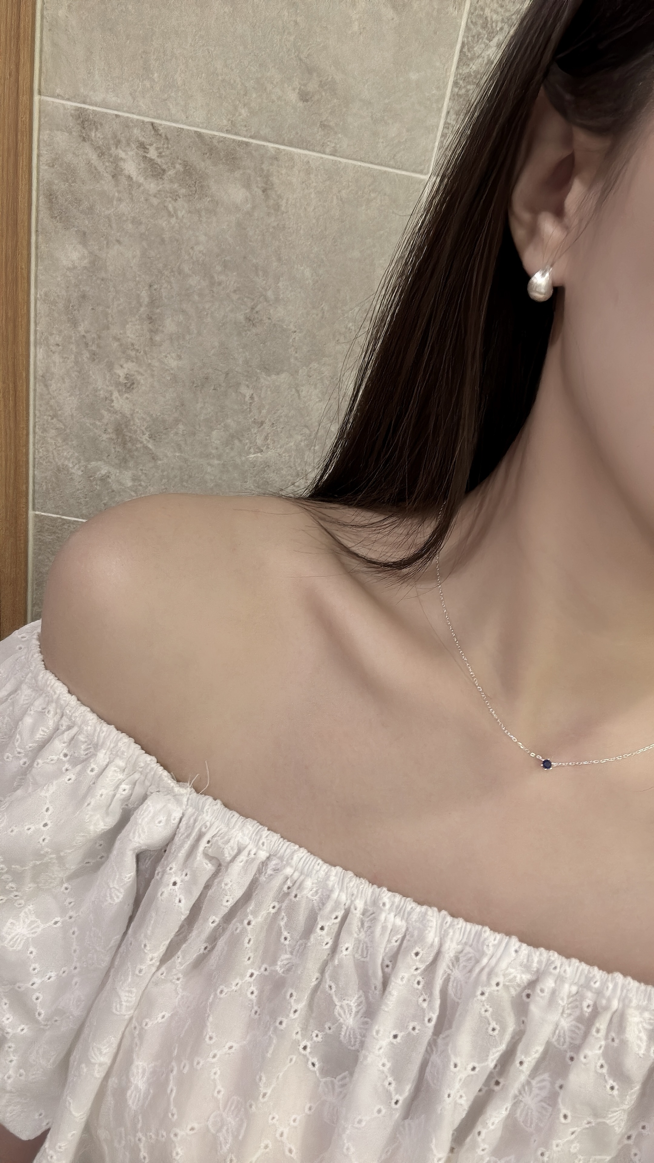 K11 純銀水滴耳環