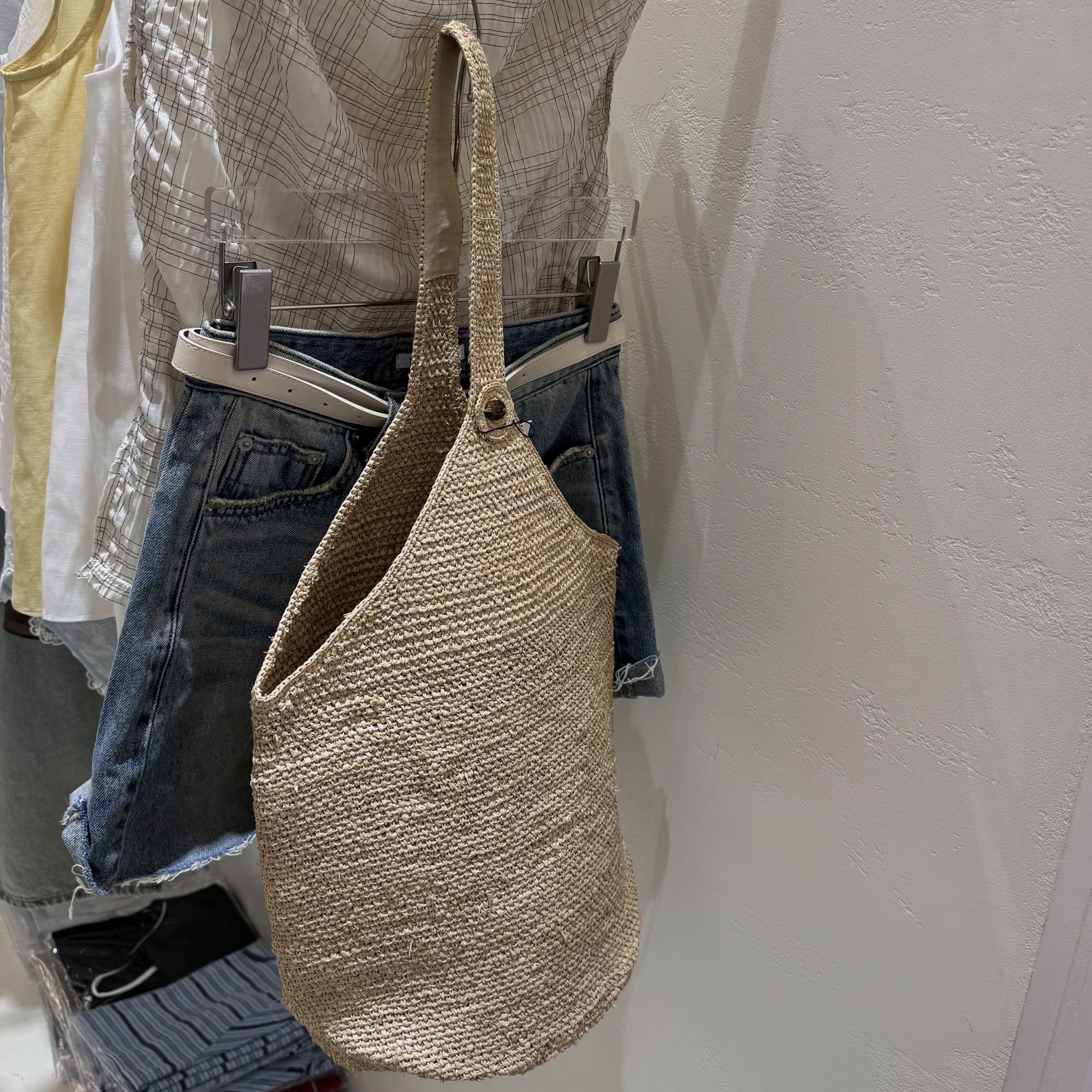 G27夏季渡假當配件用的高磅草編包(無折扣)