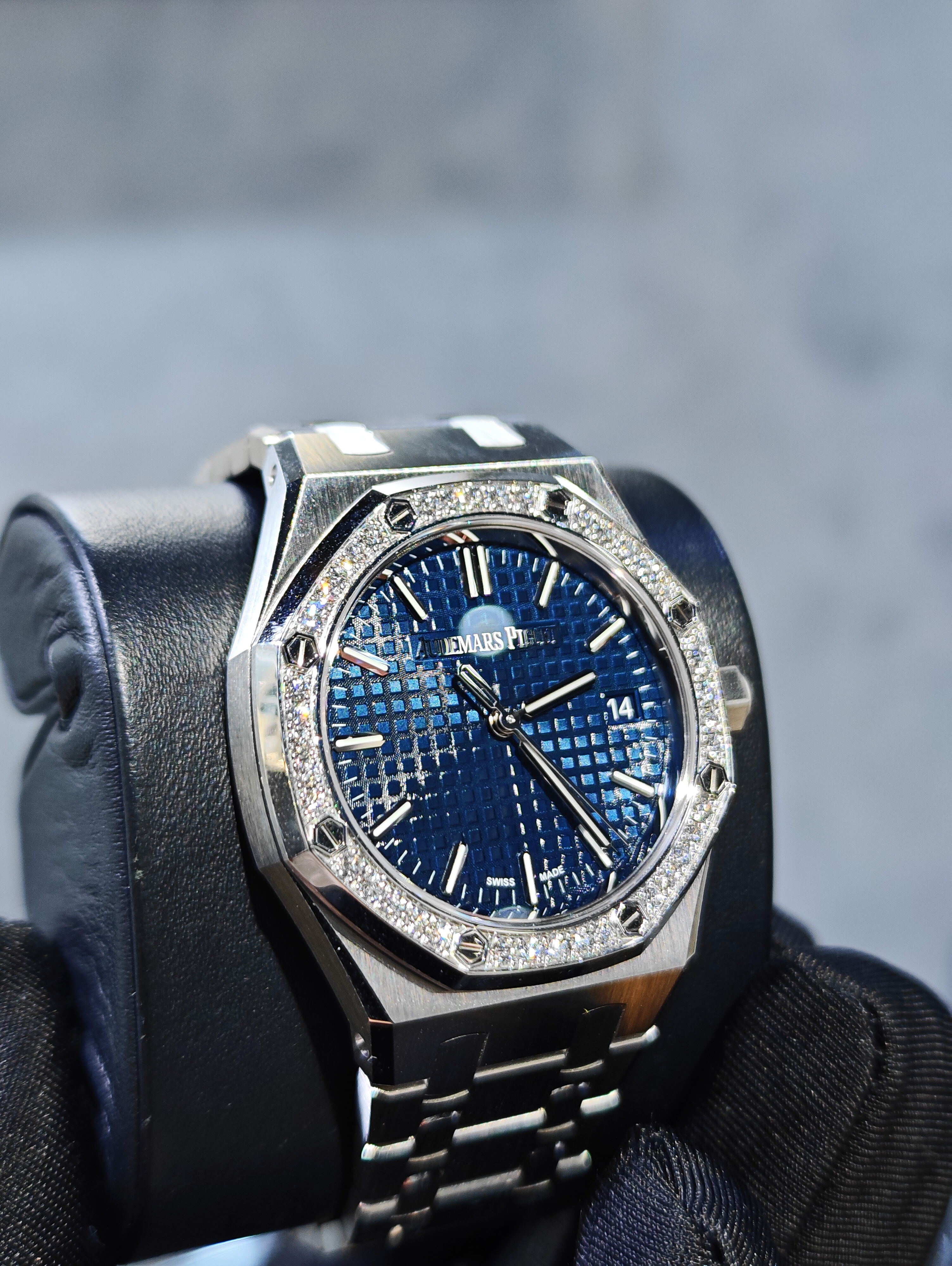 AUDEMARS PIGUET 77451 77451ST.ZZ.1361ST.04 BLUE DIA