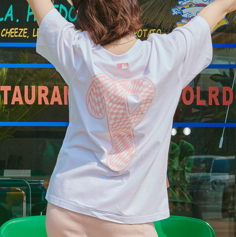 【直播】MLB LL062520 短袖上衣(白色)