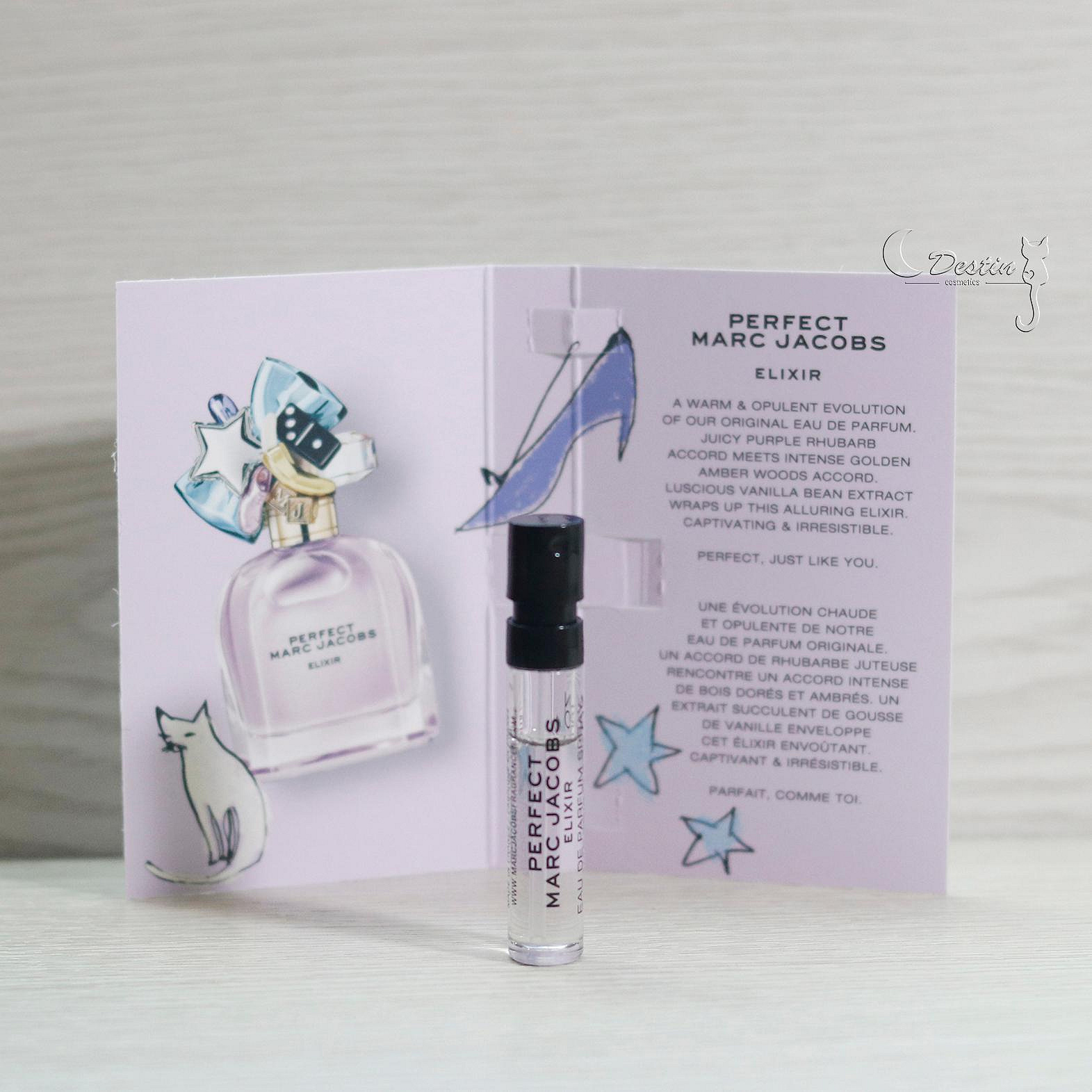 Marc Jacobs 完美女人極韻Perfect ELIXIR 女性淡香精1.2mL 可噴式試管香水