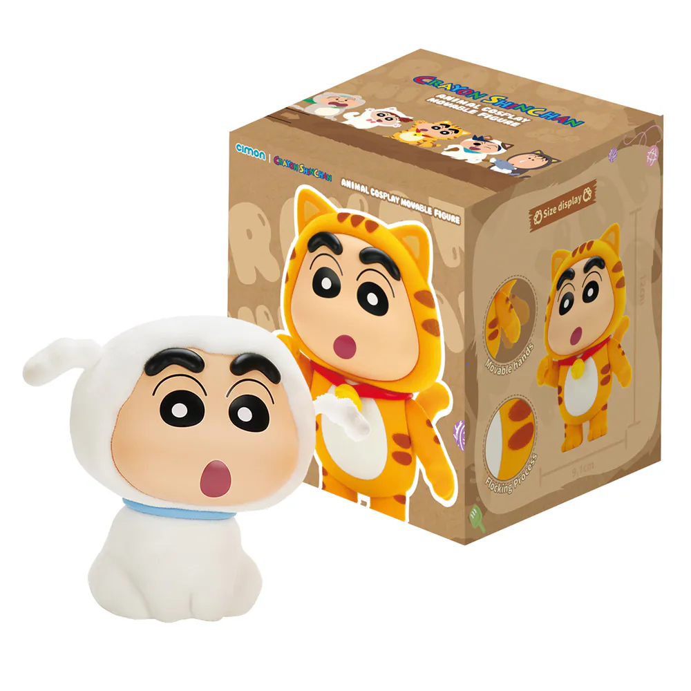 蠟筆小新-COS小動物可動公仔 (隨機出貨)