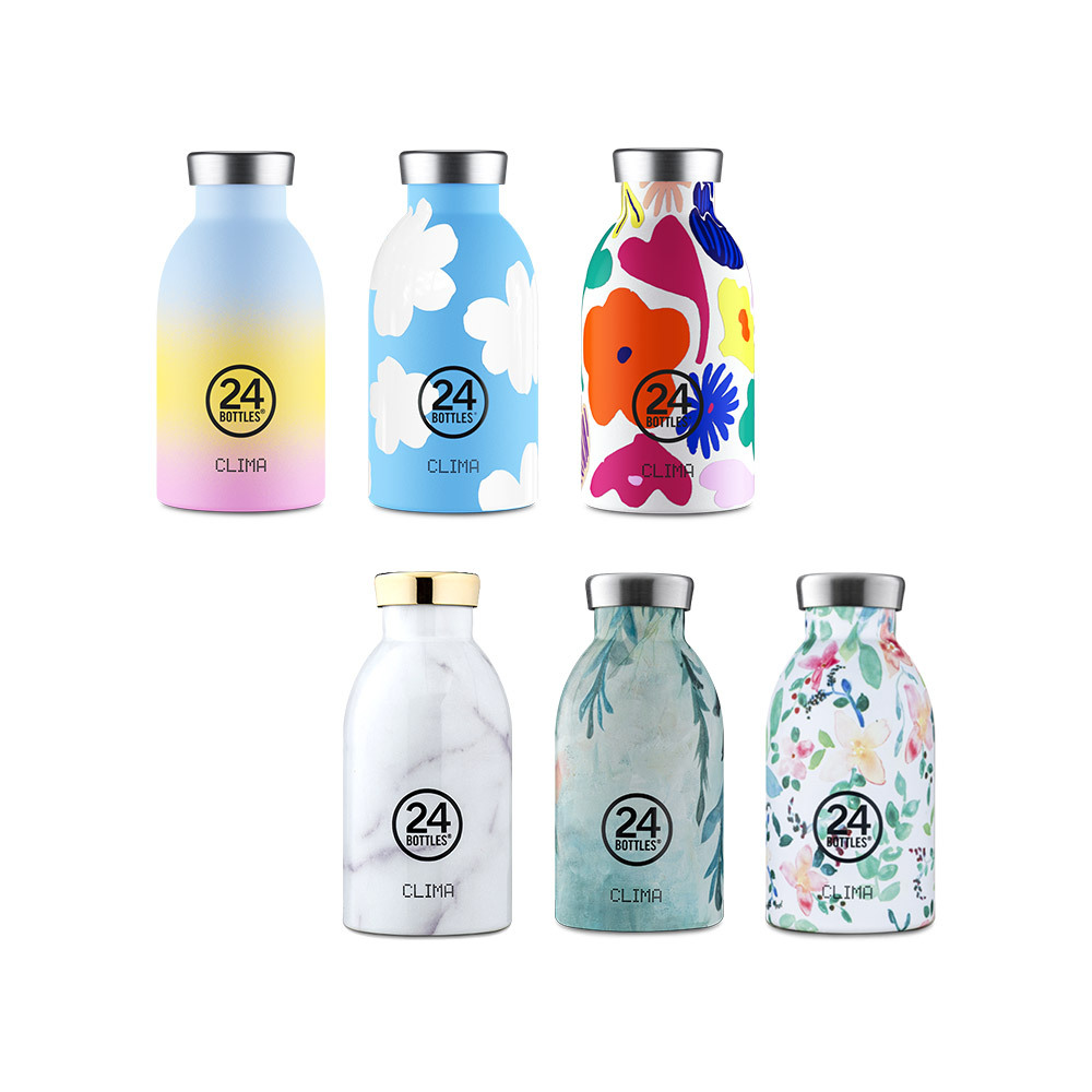 義大利 24Bottles 不鏽鋼雙層保溫瓶 330ml / 遇見系列