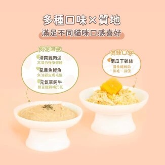 汪喵星球｜貓咪低脂罐 貓咪低脂無膠主食罐 體重控制 80g