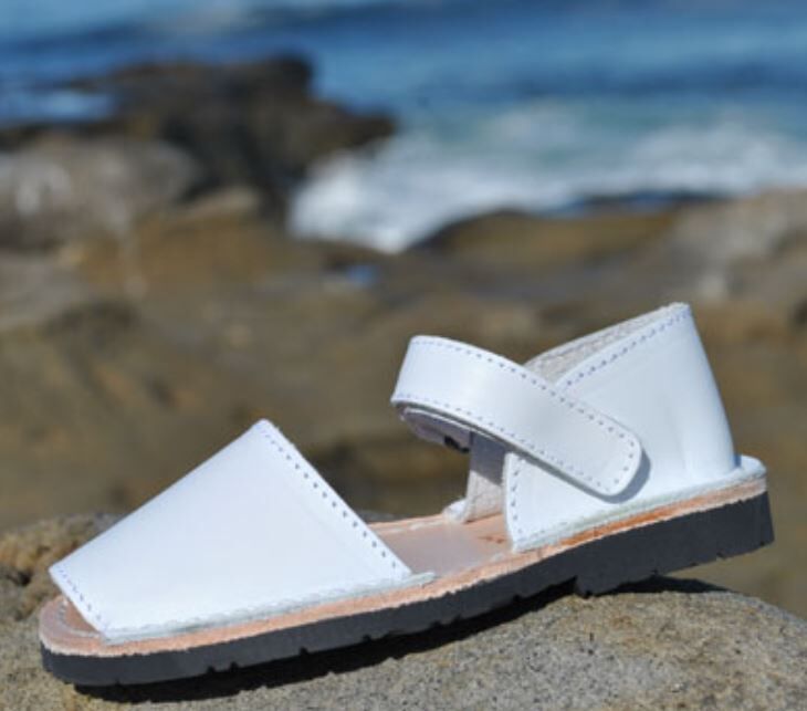 (預購)Pons Avarcas 手工皮革涼鞋 Frailera Style - White