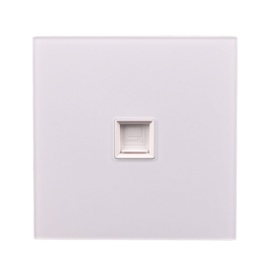 UTEN 6M膚感 單聯電腦插座